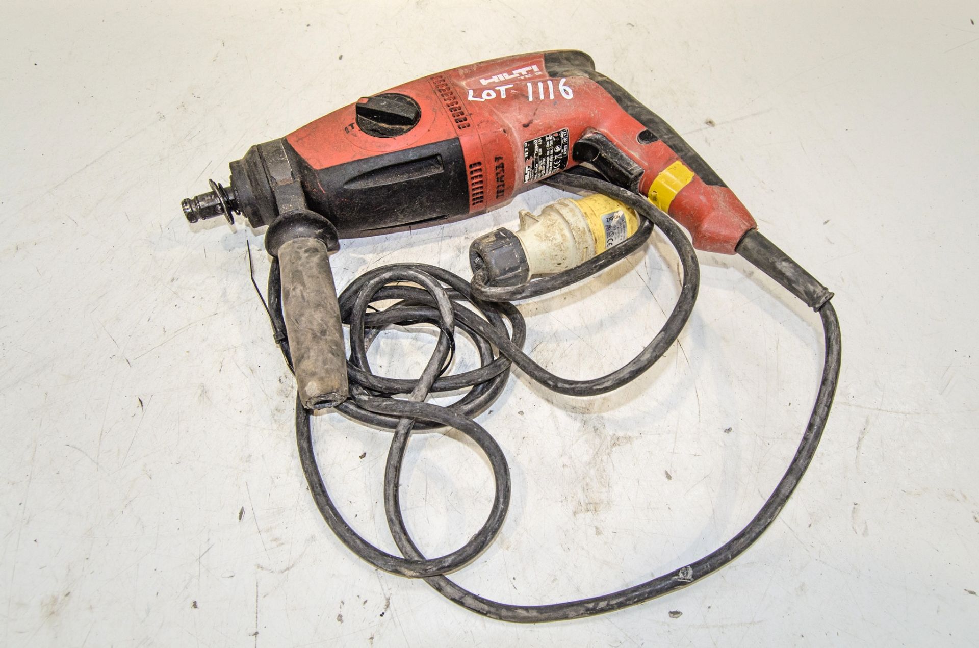 Hilti TE2 110v rotary hammer drill ** No chuck ** TE2A337