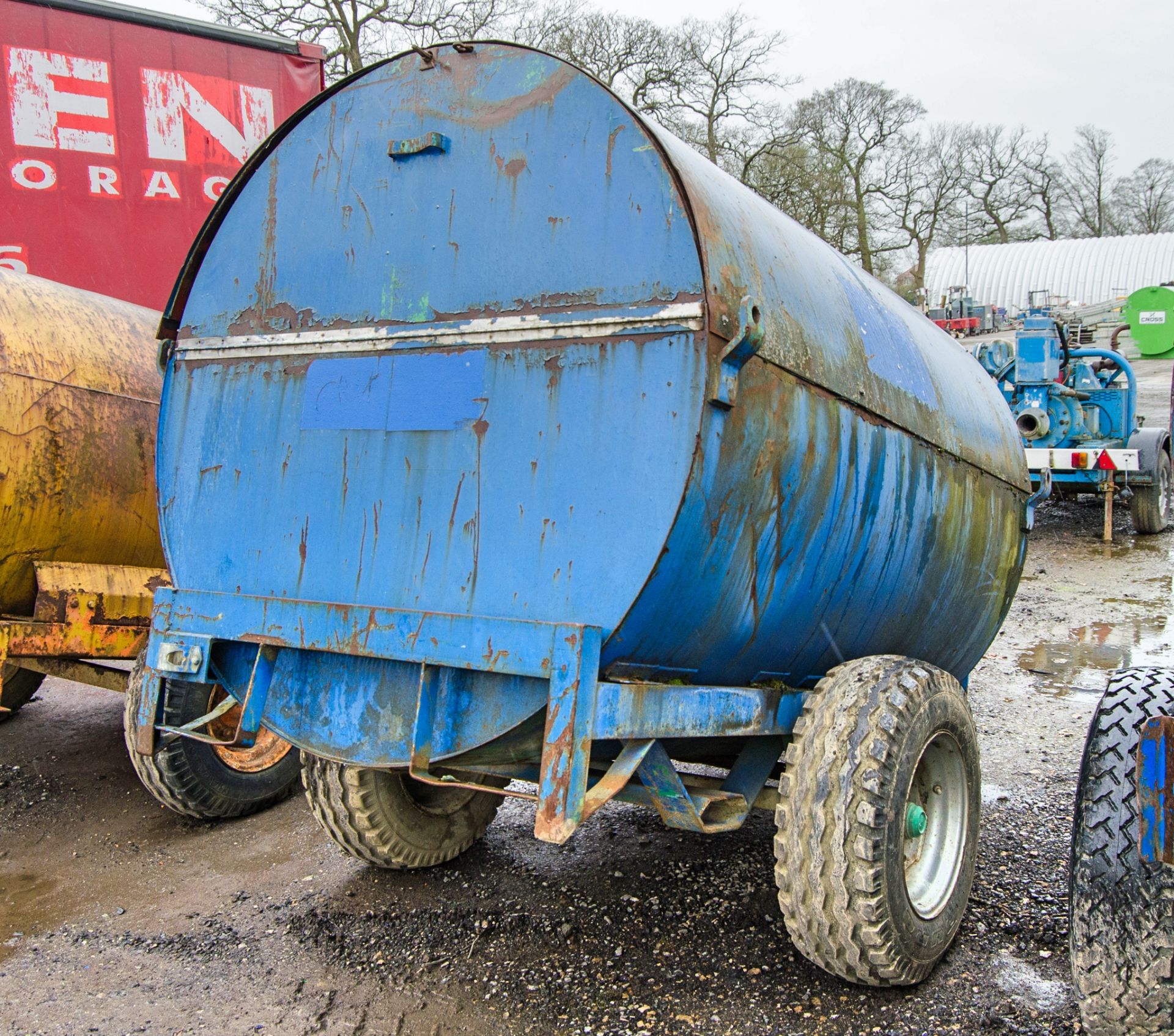 Trailer Engineering 2140 litre site tow bunded fuel bowser c/w manual pump, delivery hose & - Image 3 of 7