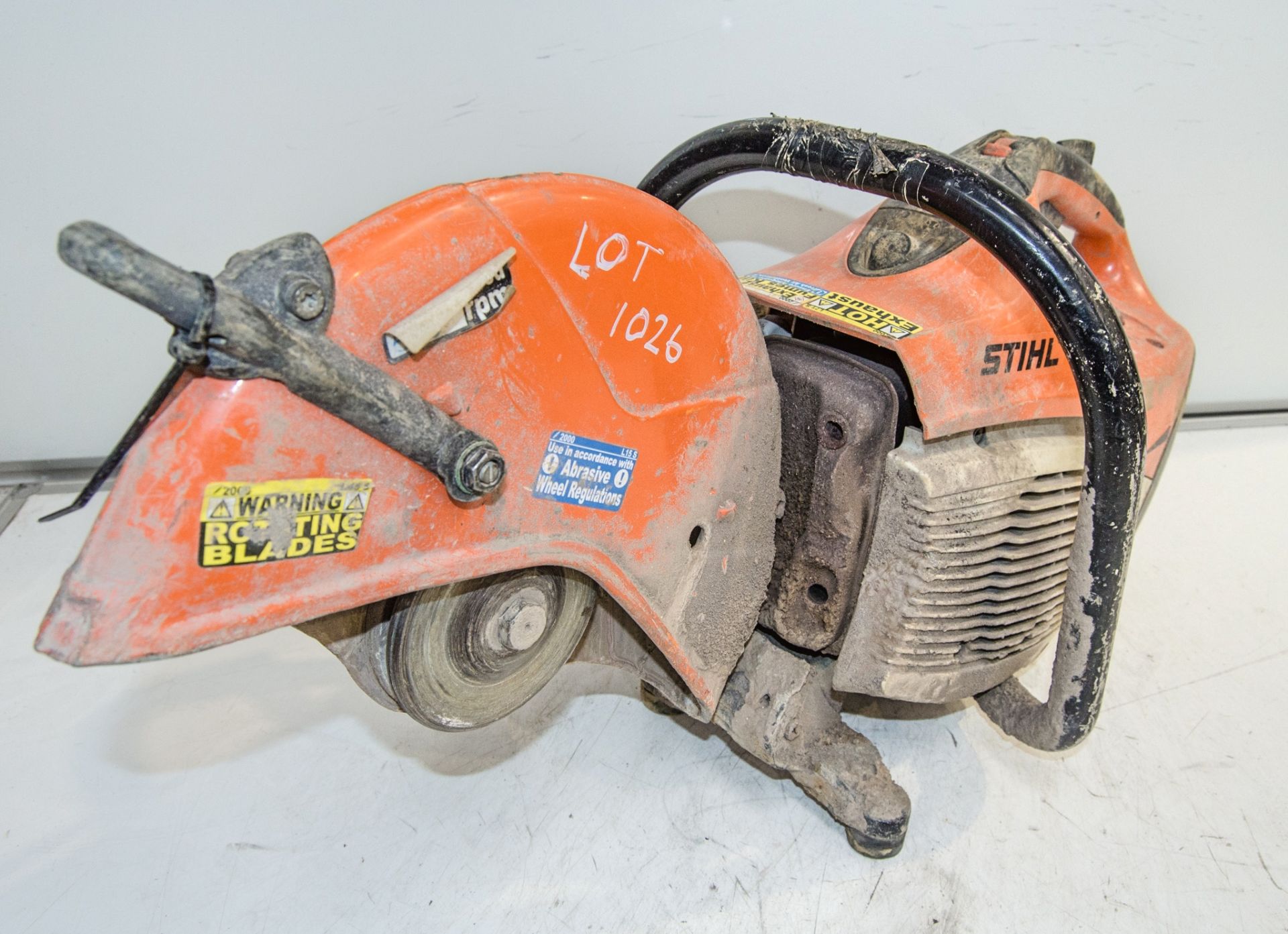 Stihl TS410 petrol driven cut off saw EXP1881