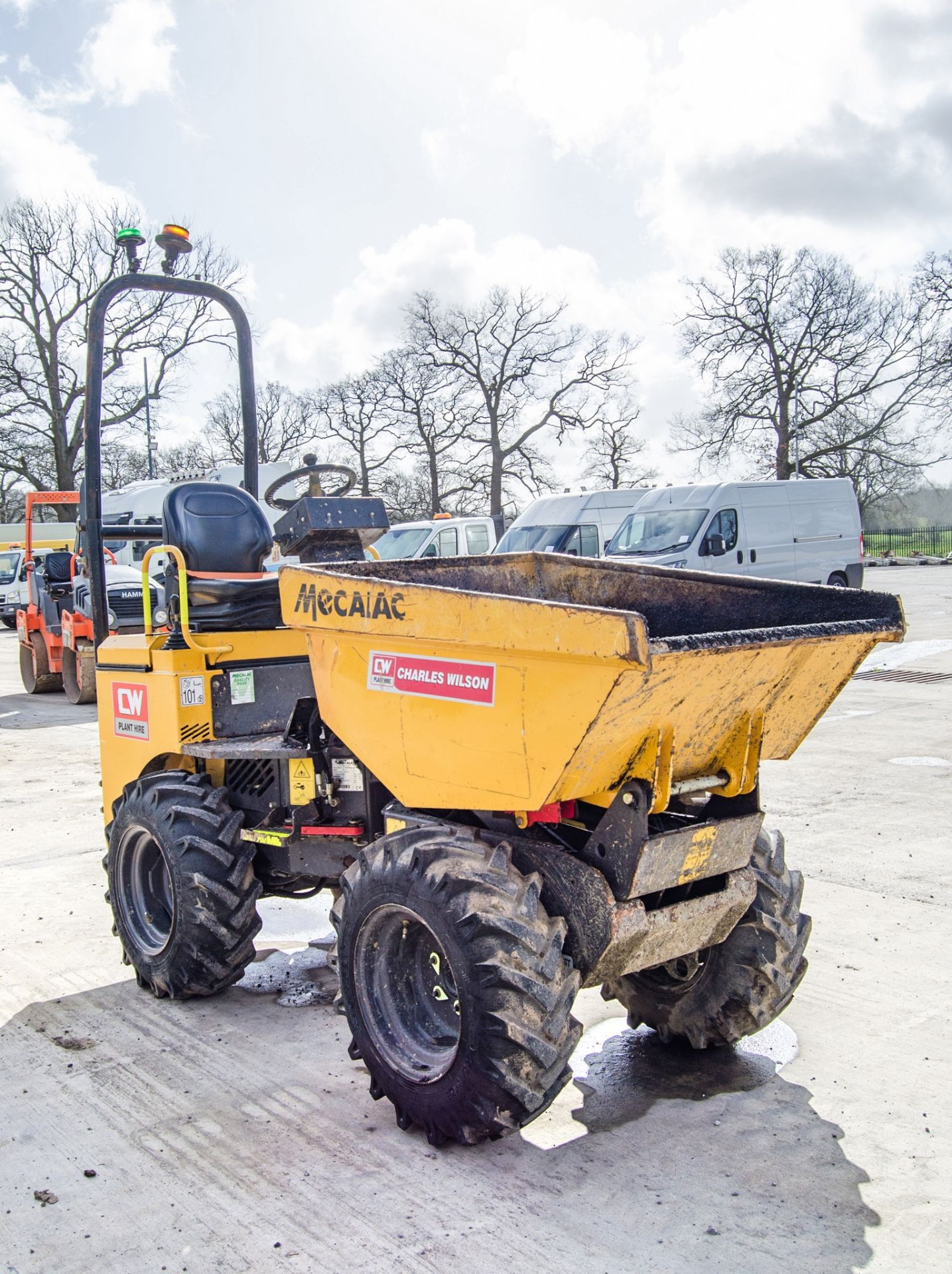 Mecalac Ta1eh 1 tonne hi-tip dumper Year: 2018 S/N: EJ9NY6011 Recorded Hours: 1209 329751 - Image 2 of 23