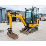 JCB 19 C-1 1.9 tonne rubber tracked mini excavator Year: 2017 S/N: 2494021 Recorded Hours: 1063
