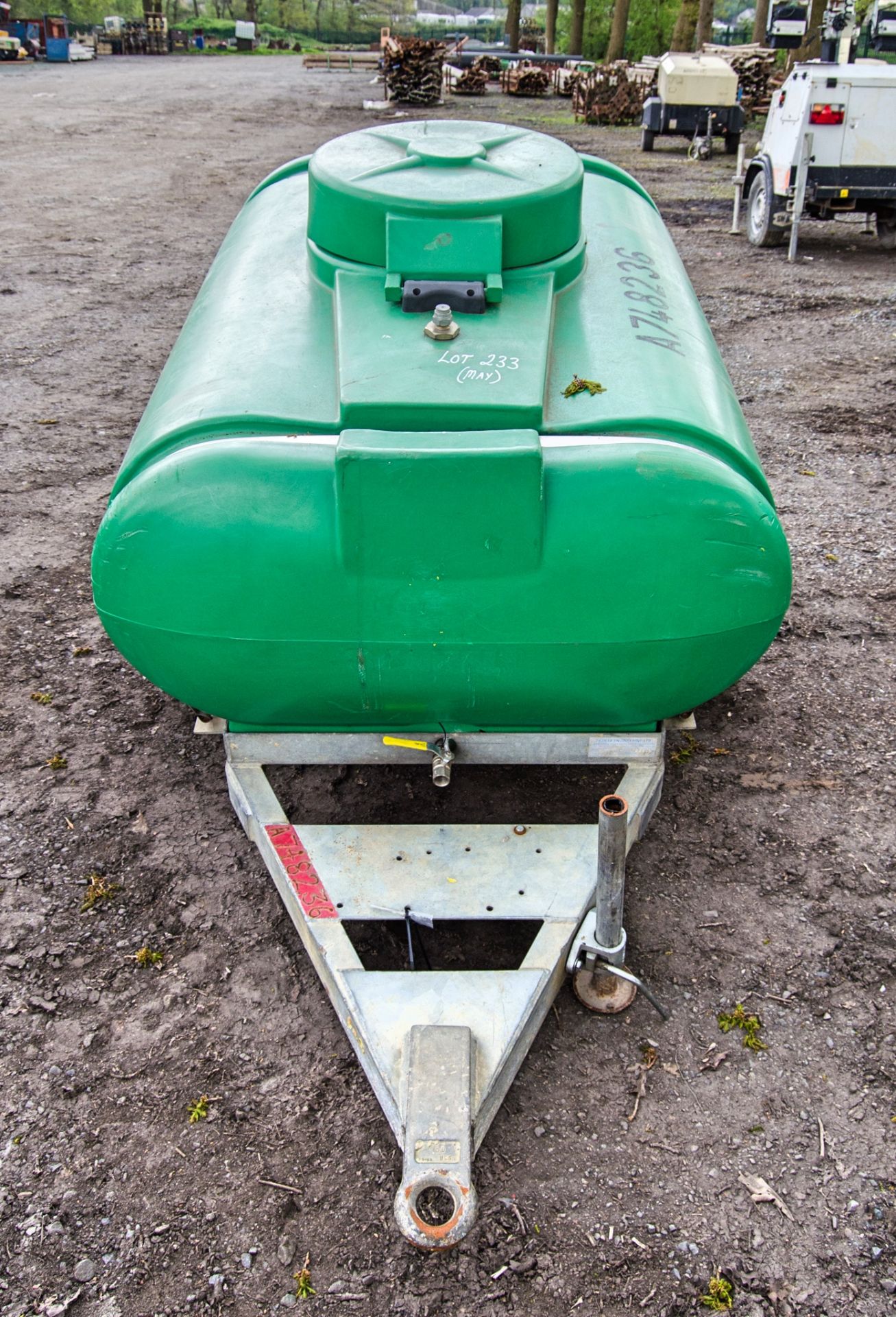 Trailer Engineering 1000 litre site tow mobile water bowser A748236 - Image 5 of 6