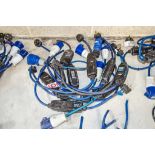 10 - 240v RCD cables ** Some with plugs cut off **