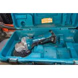 Makita DGA452 18v cordless 115mm angle grinder c/w carry case ** No battery or charger **