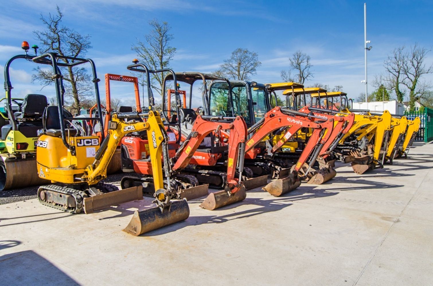 Contractors Plant Auction, including National Hire Company Machinery