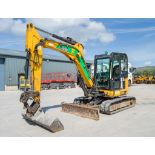 JCB 65R-1 6.5 tonne rubber tracked excavator Year: 2015 S/N: 1914100 Recorded Hours: 714 blade,