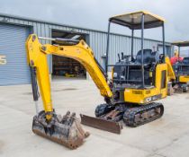 JCB 15C-1 1.5 tonne rubber tracked mini excavator Year: 2019 S/N: 2710395 Recorded Hours: 1300