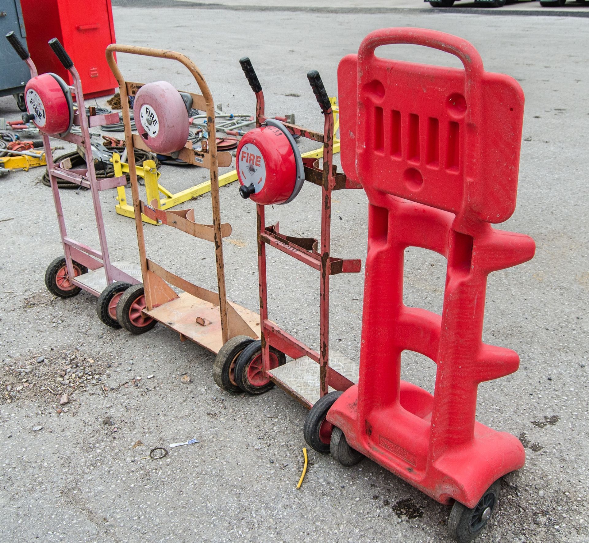 4 - fire extinguisher trollies - Image 2 of 2