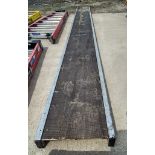 16ft aluminium staging board A1112414