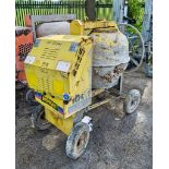 Winget 100T diesel driven electric start site mixer A732347 ** Bonnet damaged **