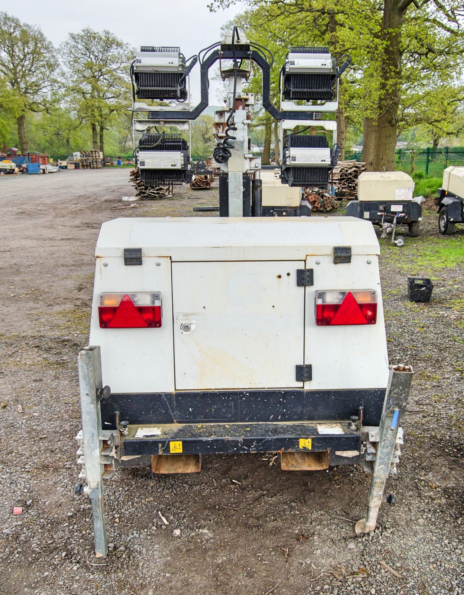 SMC TL90 diesel driven 4-head LED fast tow mobile lighting tower Year: 2018 S/N: T901714020 Recorded - Bild 6 aus 8