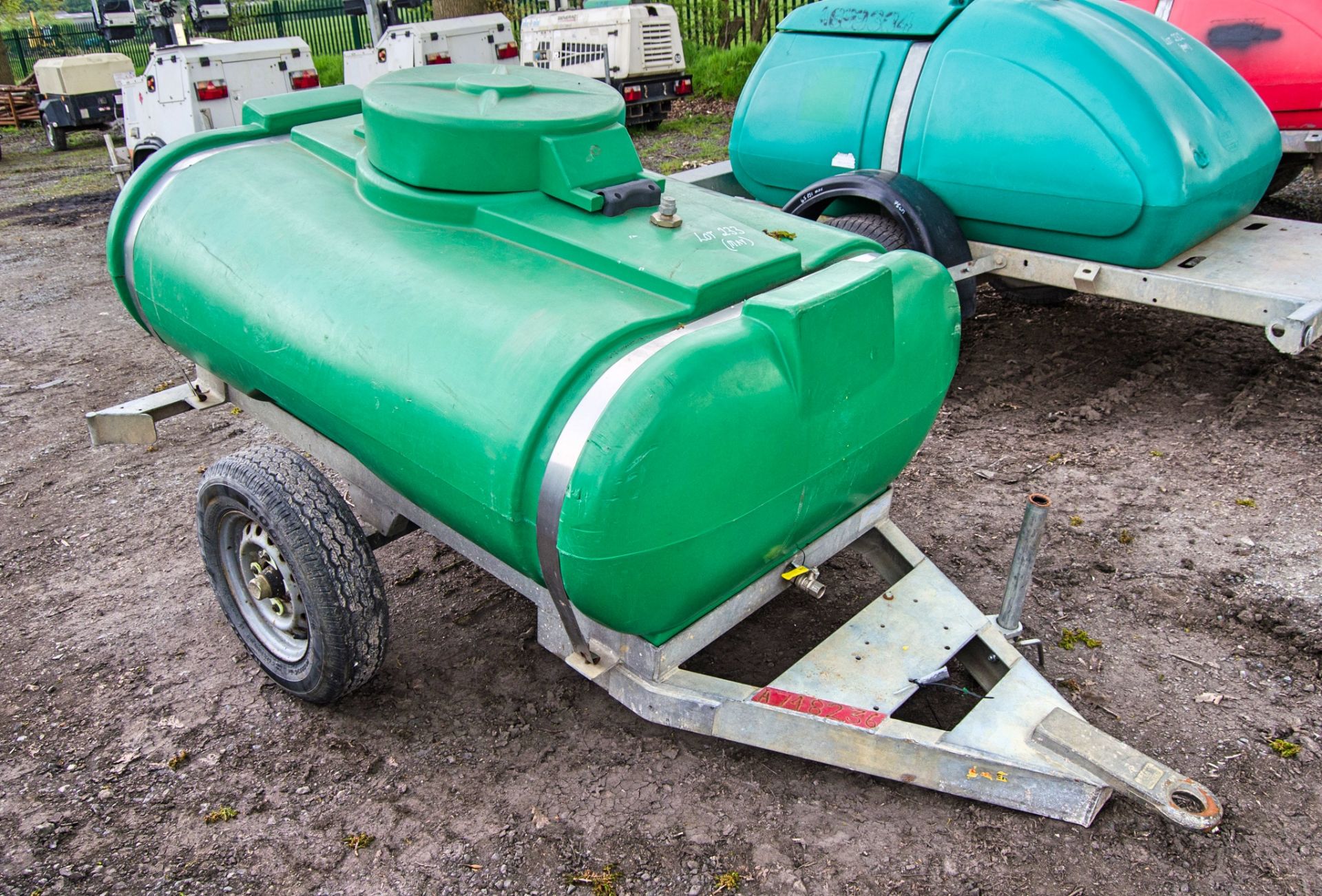 Trailer Engineering 1000 litre site tow mobile water bowser A748236 - Image 2 of 6