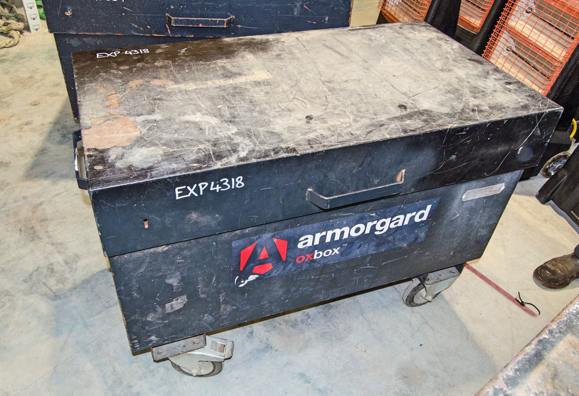 Armorgard Oxbox steel tool store ** No key but unlocked ** EXP4318