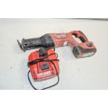 Hilti SR6-A22 22v cordless reciprocating saw c/w battery and charger EXP3671
