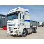 DAF XF 460 Euro 6 6x2 tractor unit Registration Number: PF65 YUD Date of Registration: 08/02/2016