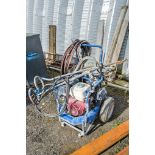 Bunyan petrol driven hydraulic roller striker screed unit c/w 2 - rollers (13ft & 16ft) EXP1584