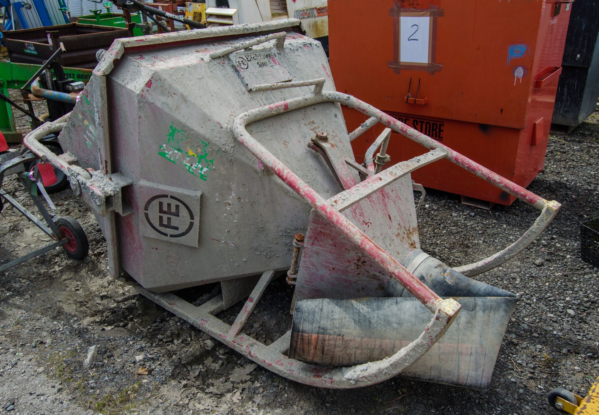Eichinger 500 litre concrete skip INTH00376 - Image 2 of 2