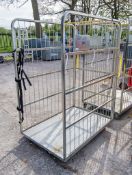 Steel caged trolley ** No castors **