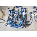 10 - 240v RCD cables ** Some with plugs cut off **