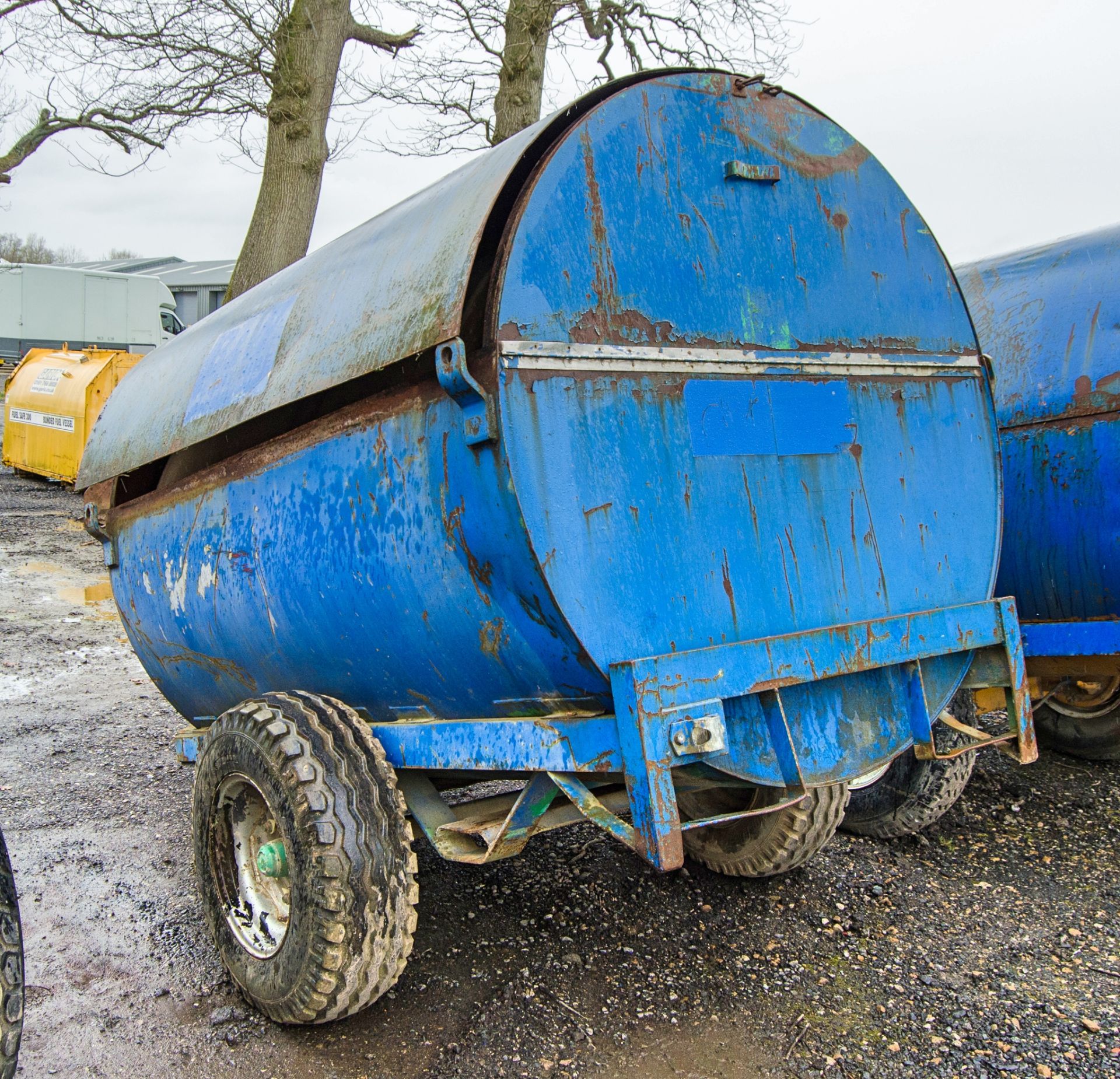 Trailer Engineering 2140 litre site tow bunded fuel bowser c/w manual pump, delivery hose & - Image 4 of 7