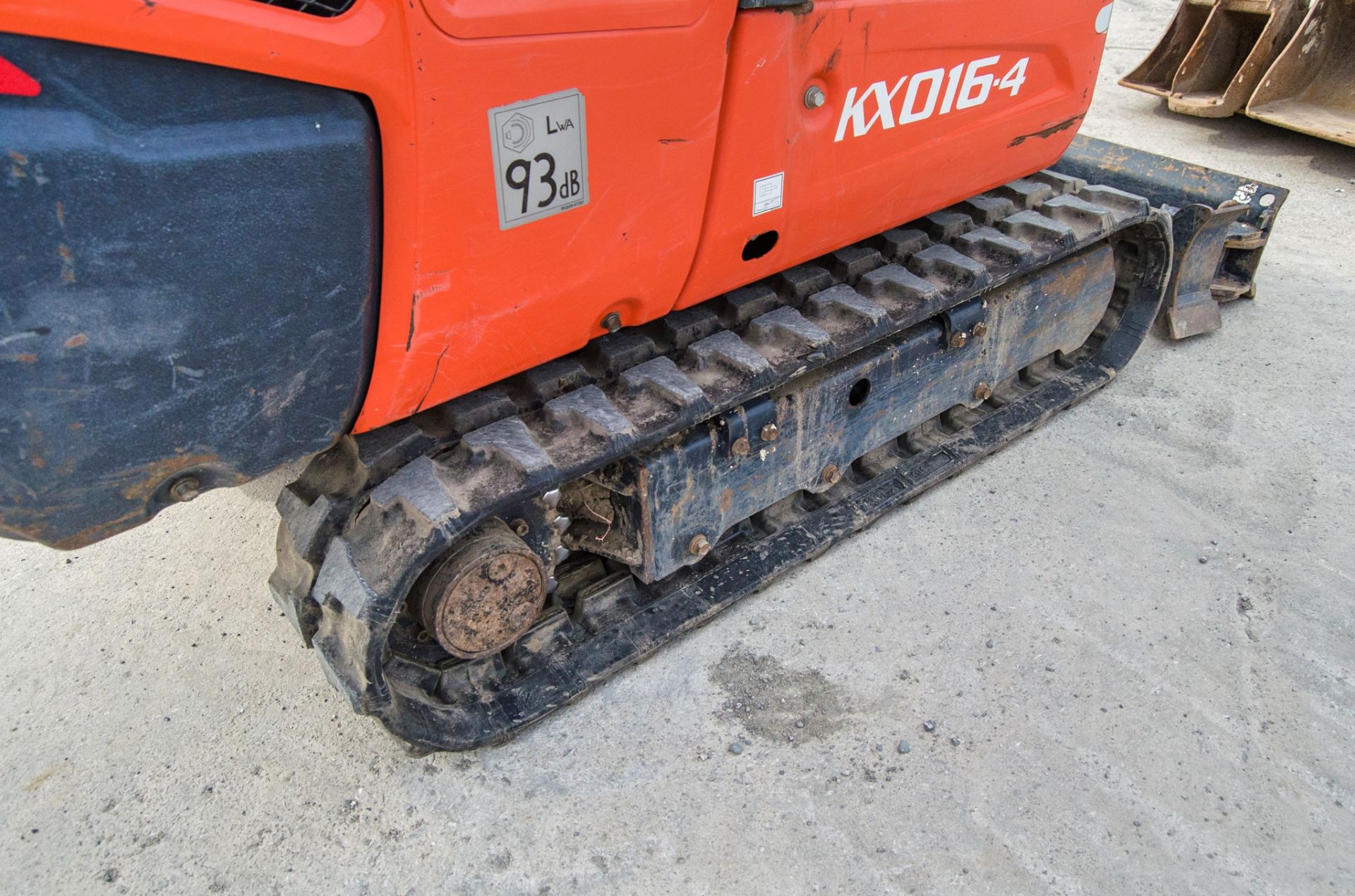 Kubota KX016-4 1.5 tonne rubber tracked mini excavator Year: 2020 S/N: LZH71128 Recorded Hours: 1130 - Bild 9 aus 26