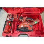 Hilti SCM22-A 22v cordless circular saw c/w 2 - batteries, charger and carry case A685717