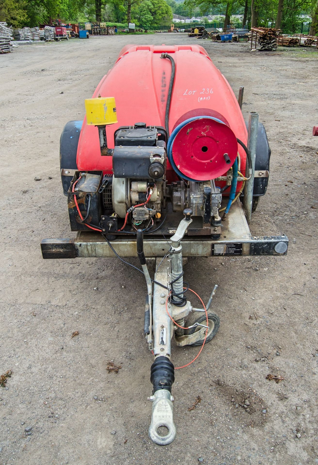 Western/Taskman diesel driven fast tow mobile pressure washer bowser ** No lance ** A985811 - Image 5 of 7