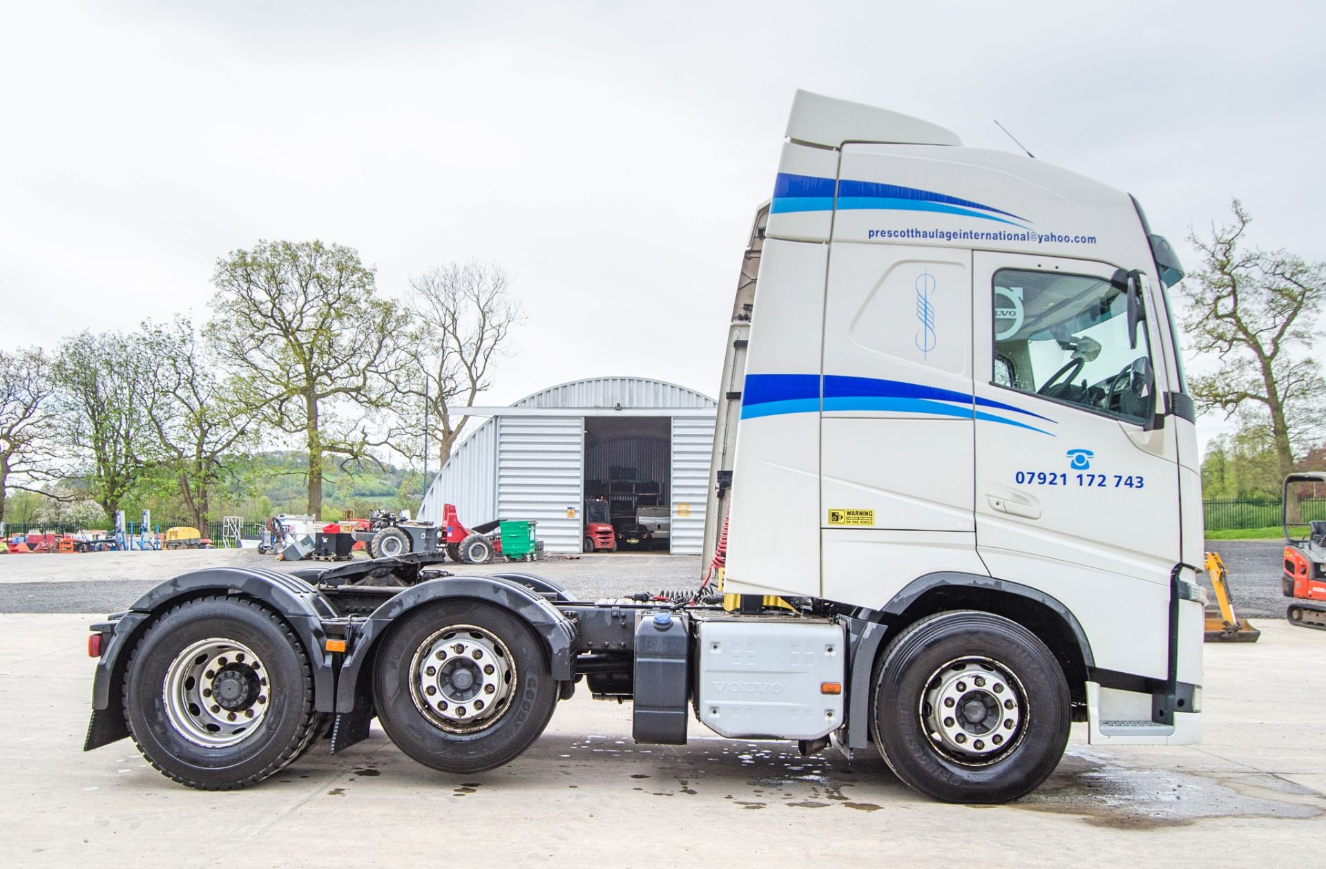 Volvo FH 6x2 tractor unit Registration Number: KX15 NXE Date of Registration: 10/04/2015 MOT - Image 7 of 38