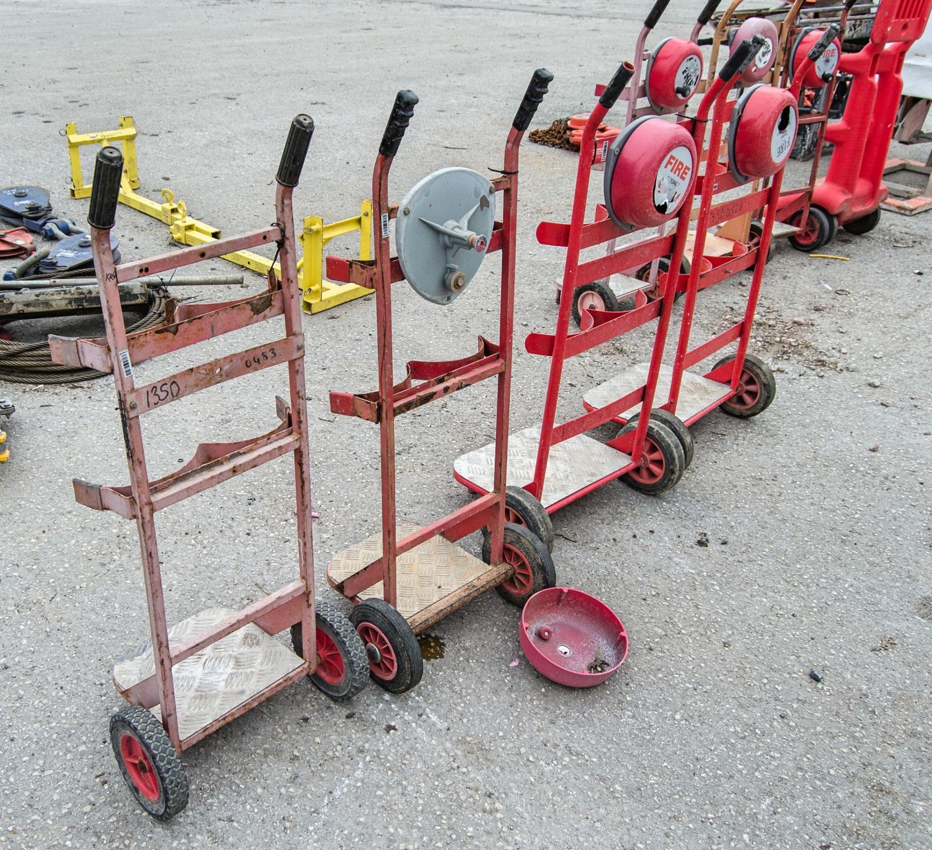 4 - fire extinguisher trollies - Image 2 of 2