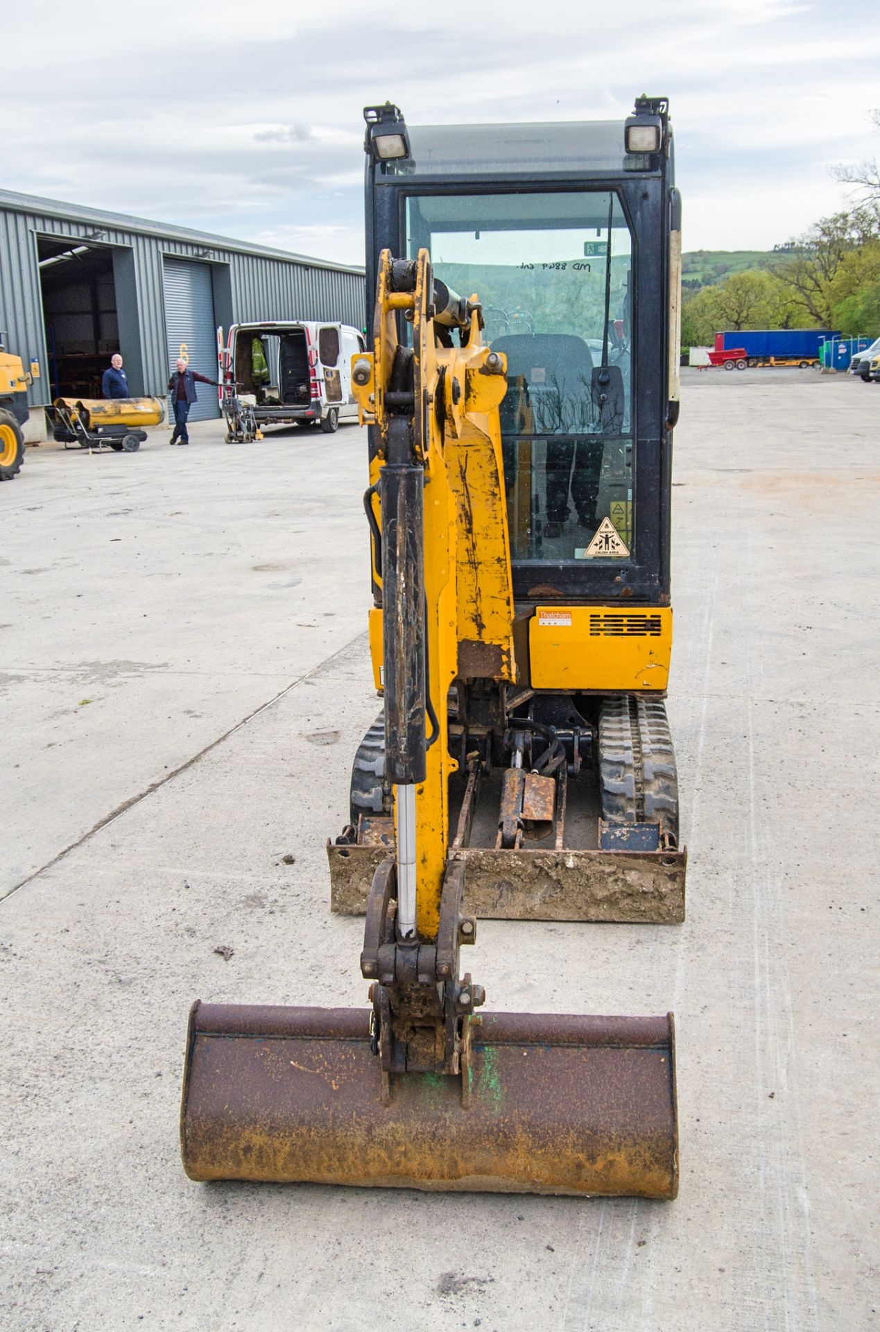 JCB 19 C-1 1.9 tonne rubber tracked mini excavator Year: 2017 S/N: 2494021 Recorded Hours: 1063 - Image 5 of 26