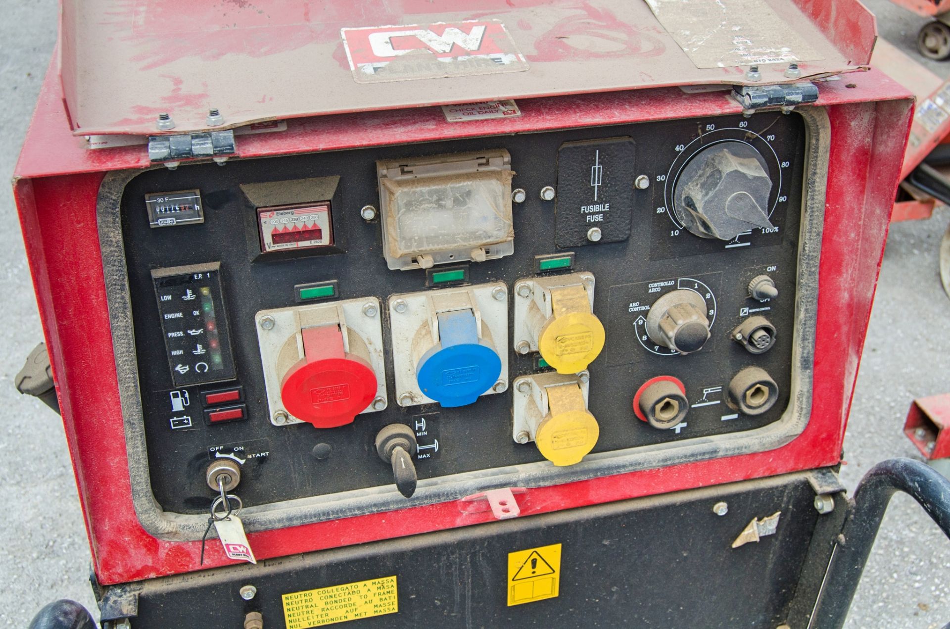 Mosa TS399 10 kva diesel driven welder/generator Year: 2019 S/N: 75341 Recorded Hours: 174 - Image 3 of 4