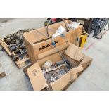Pallet of miscellaneous spares and parts as photographed