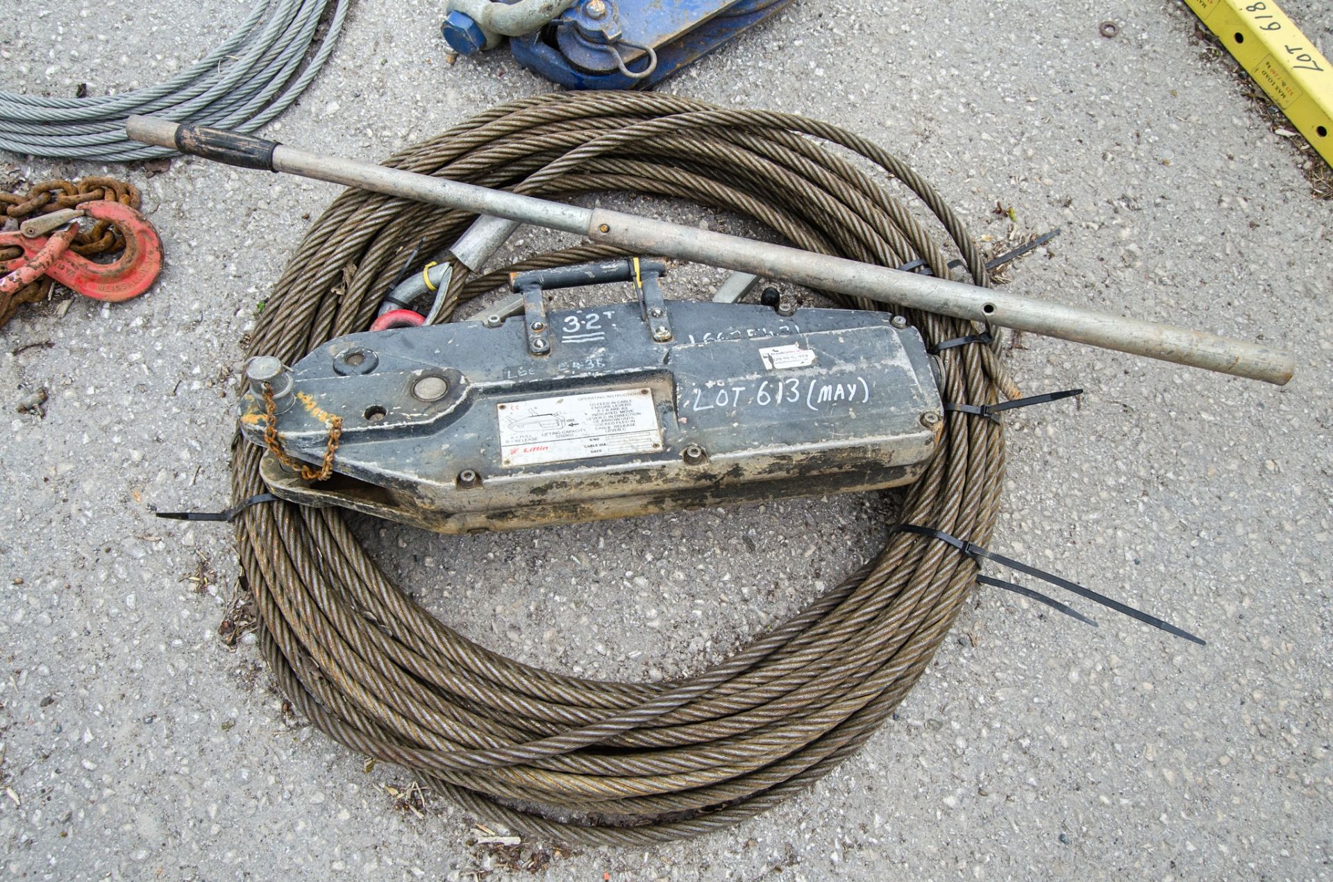 Liftin Gear wire rope winch & wire rope L662E431