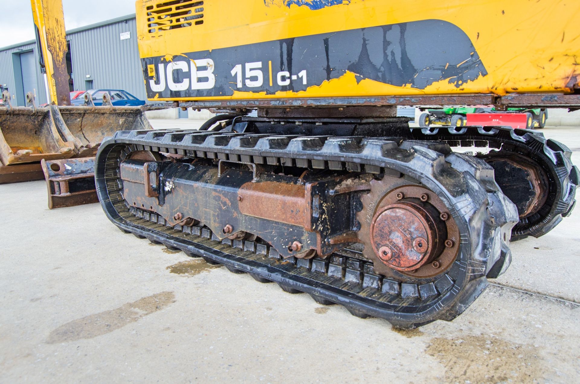 JCB 15C-1 1.5 tonne rubber tracked mini excavator Year: 2019 S/N: 2710238 Recorded Hours: 1142 - Bild 10 aus 23