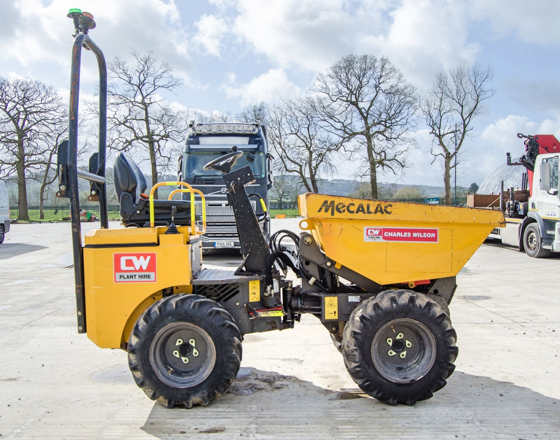 Mecalac Ta1eh 1 tonne hi-tip dumper Year: 2018 S/N: EJ9NY6011 Recorded Hours: 1209 329751 - Image 8 of 23