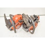 2 - Husqvarna petrol driven chain saws for spares