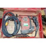 Hilti TE30 110v SDS rotary hammer drill c/w carry case A985774