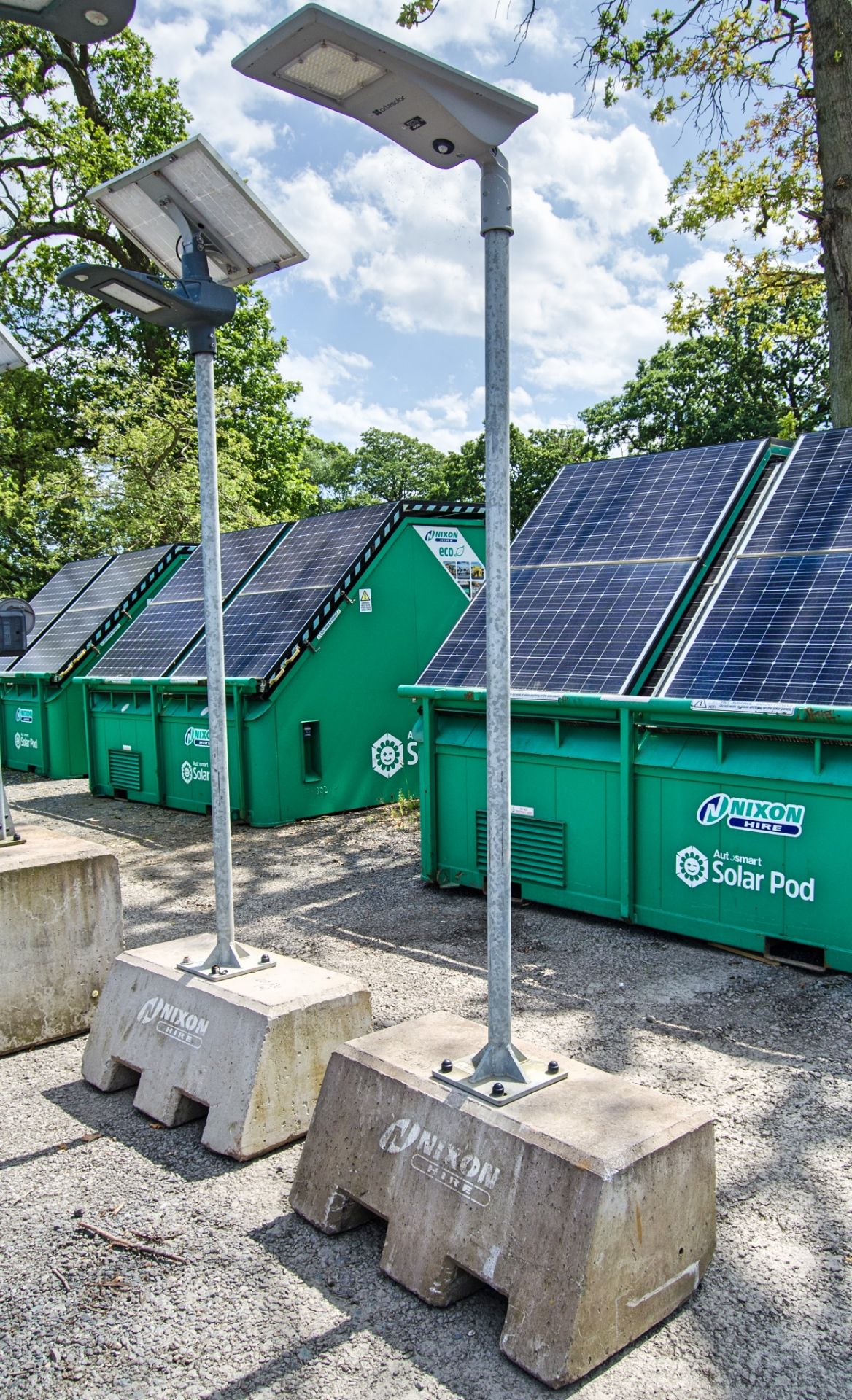 2 - Arte Solar solar powered street lamps 92054/92066