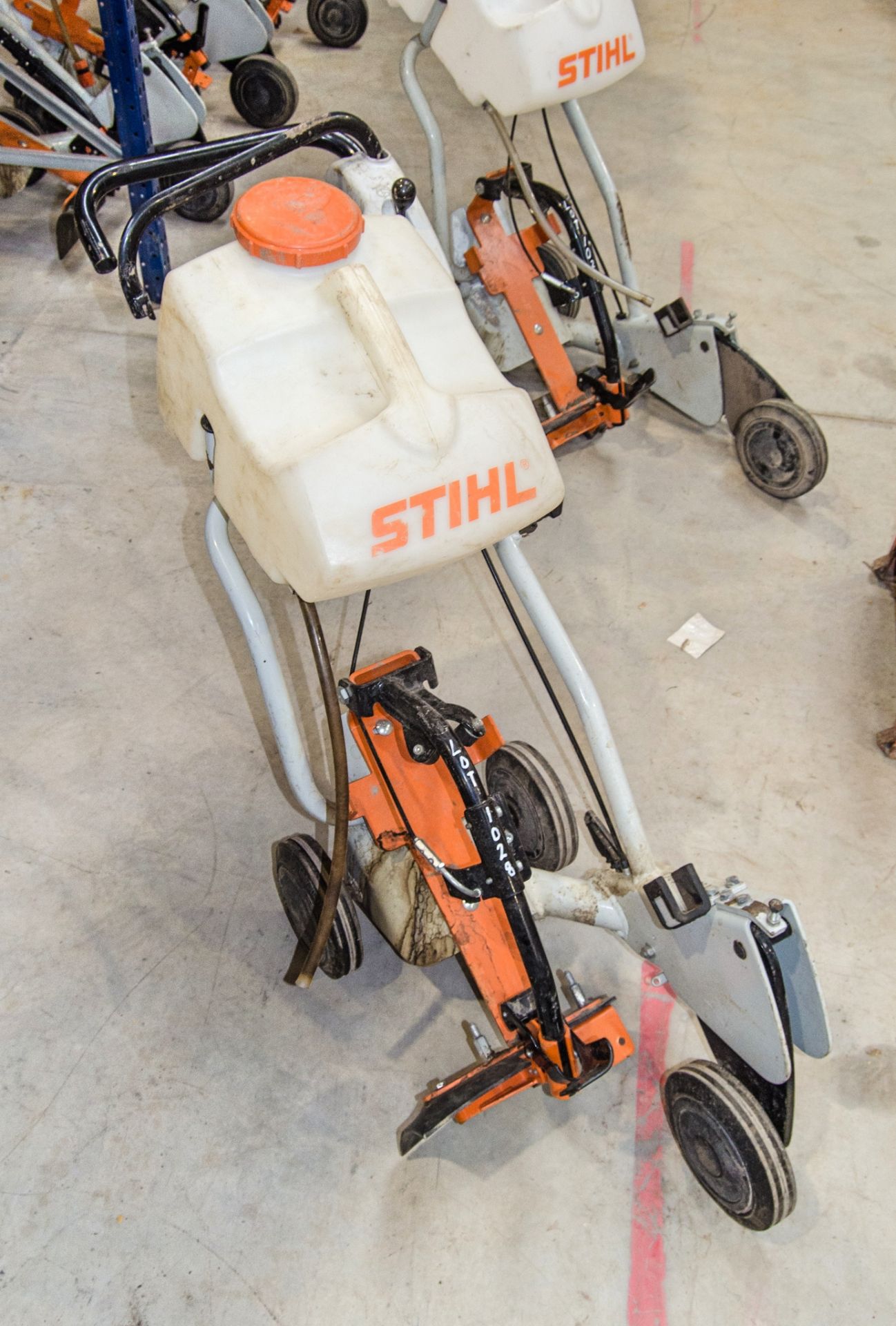 Stihl cut off saw trolley c/w water tank A1213580