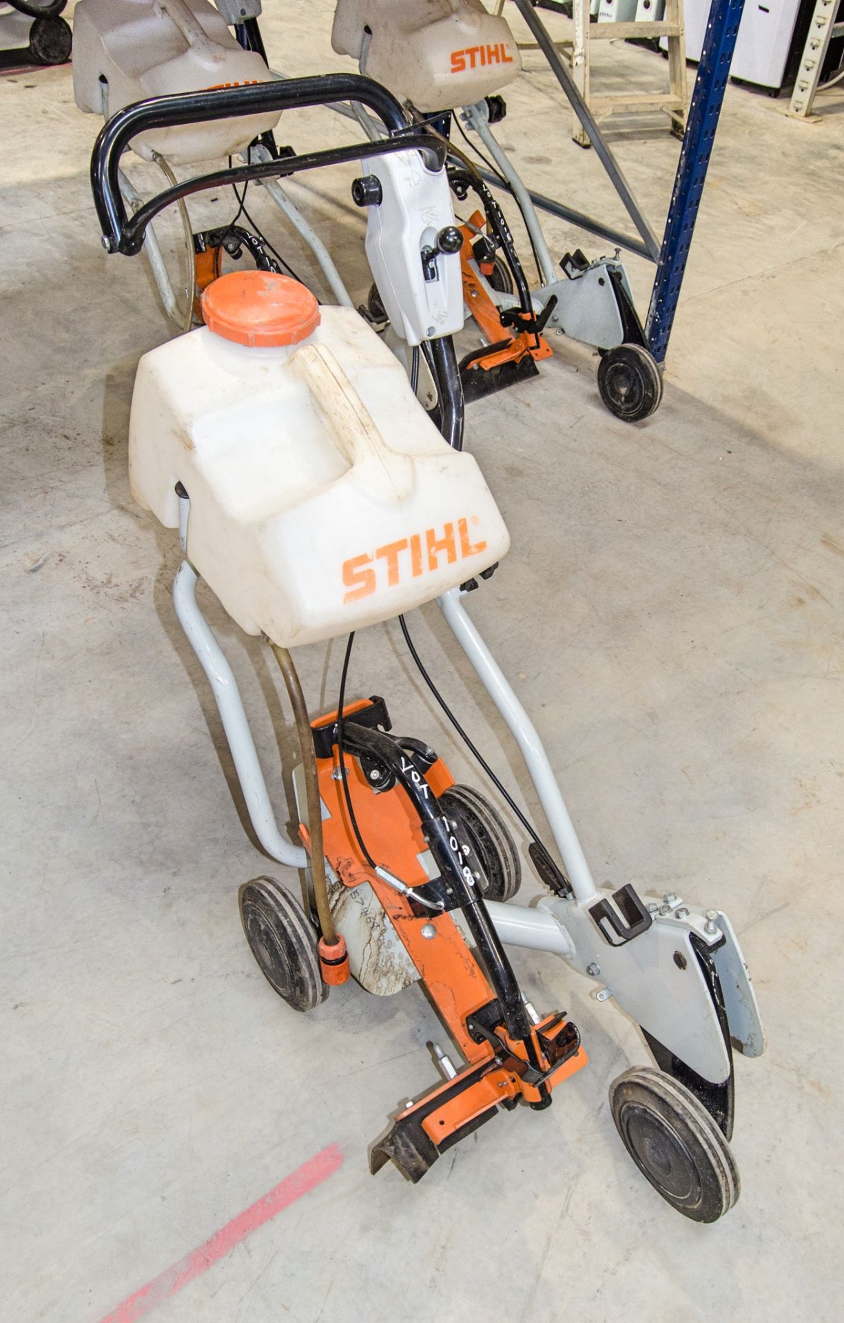 Stihl cut off saw trolley c/w water tank A1257469
