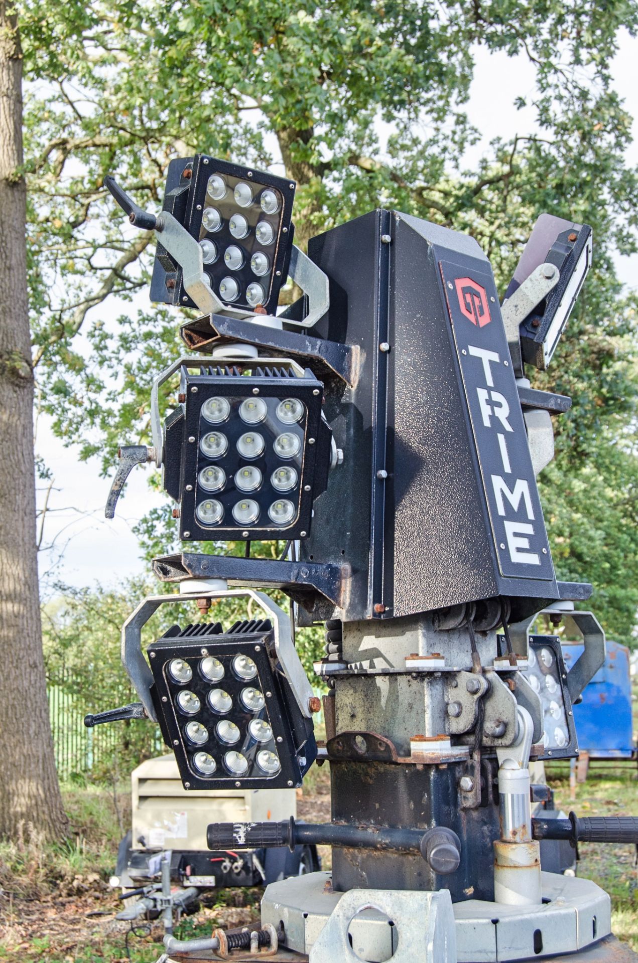 Trime X-ECOK2 diesel driven 6 head LED fast tow mobile lighting tower Year: 2017 S/N: S/N: 200171588 - Image 7 of 12