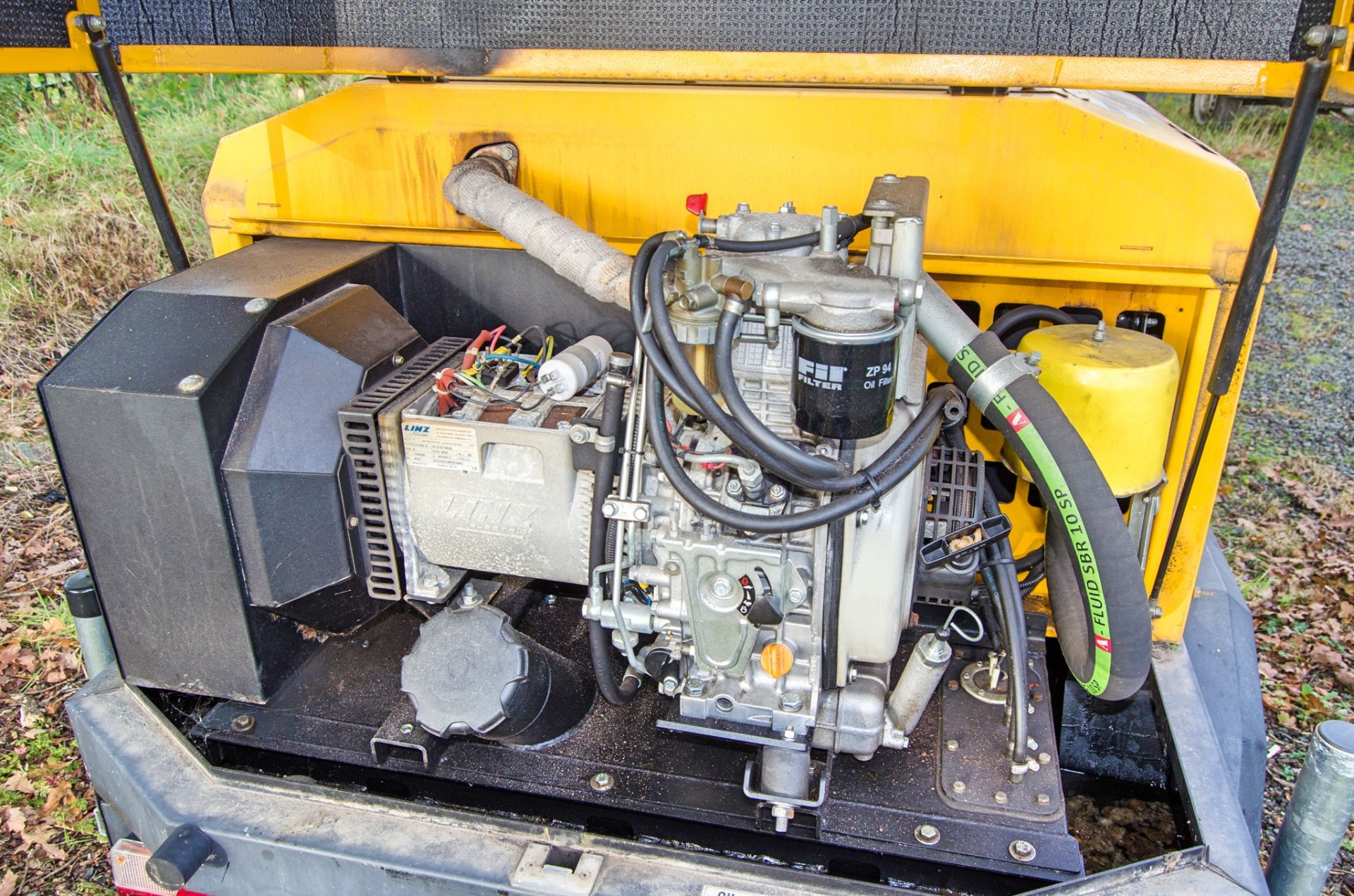 Generac VB-9 diesel driven 4 head LED fast tow mobile lighting tower Year: 2016 S/N: 160399 - Image 10 of 10