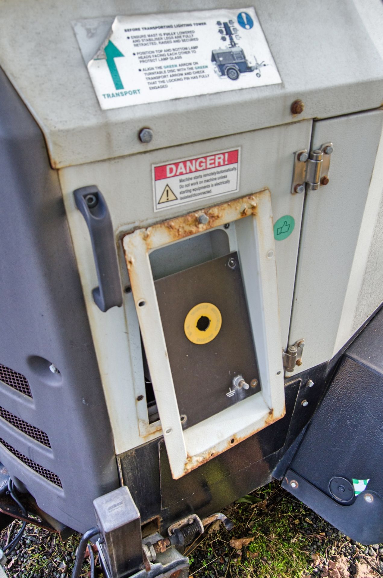 Trime X-ECOK2 diesel driven 6 head LED fast tow mobile lighting tower Year: 2017 S/N: S/N: 200171588 - Image 9 of 12