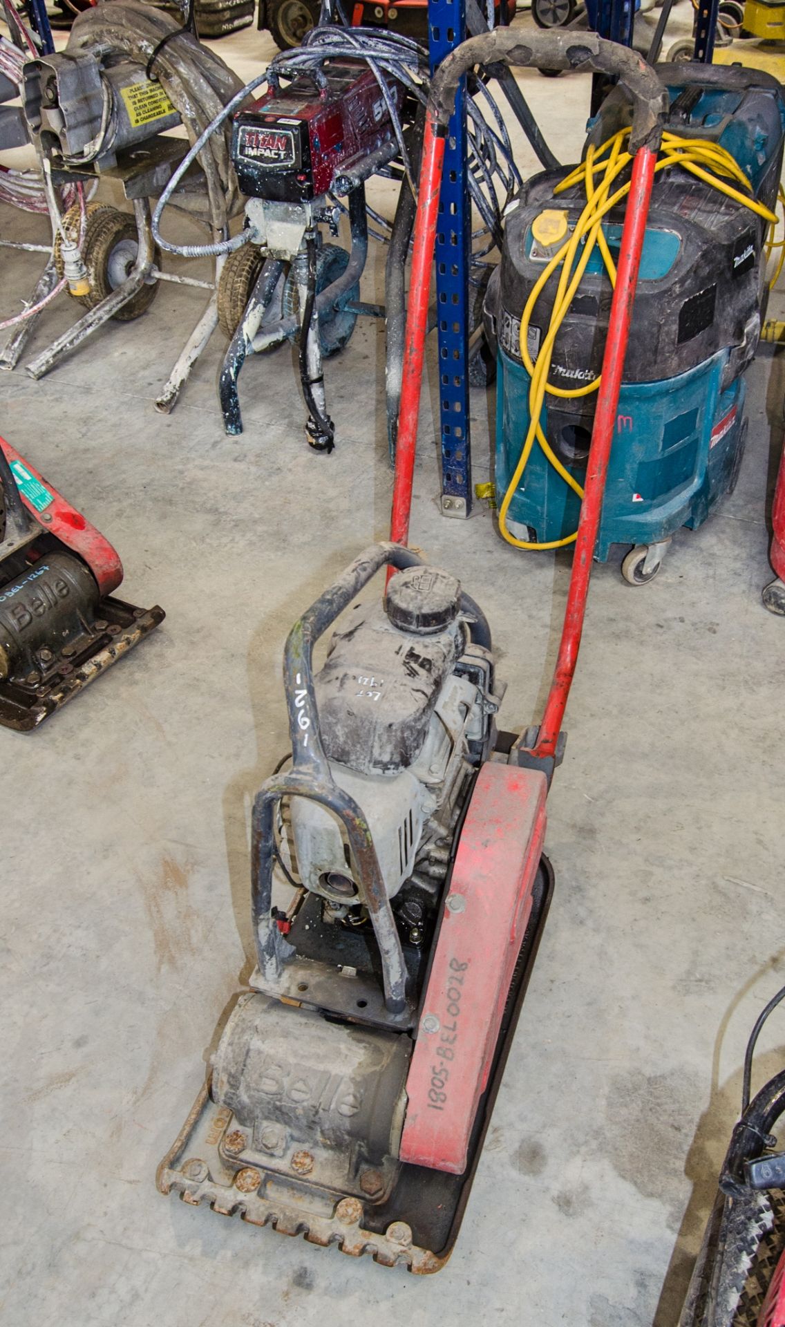 Belle LC3260 petrol driven compactor plate ** Pull cord assembly missing ** 1805BEL0028