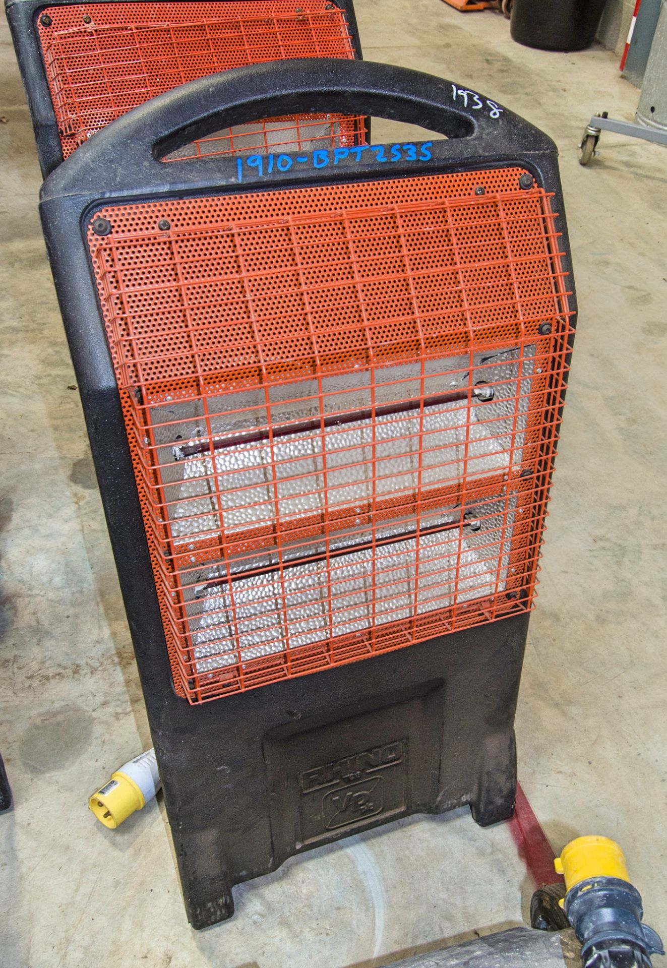 Rhino TQ3 110v infrared heater 1910BPT2535