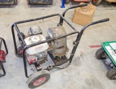 Petrol driven 2 inch water pump ** Parts missing ** 1708061153