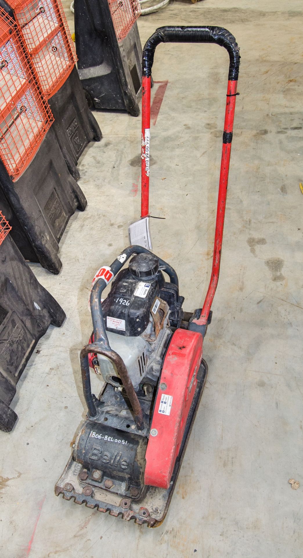 Belle LC3260 petrol driven compactor plate 1806BEL0051