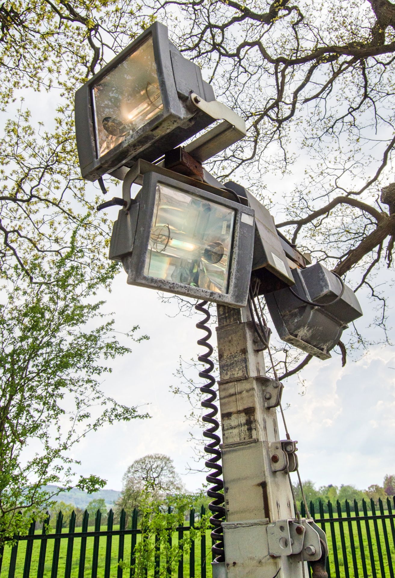 Generac VT-1 Eco diesel driven 4-head halogen fast tow mobile lighting tower Year: 2016 S/N: 1600290 - Image 7 of 12