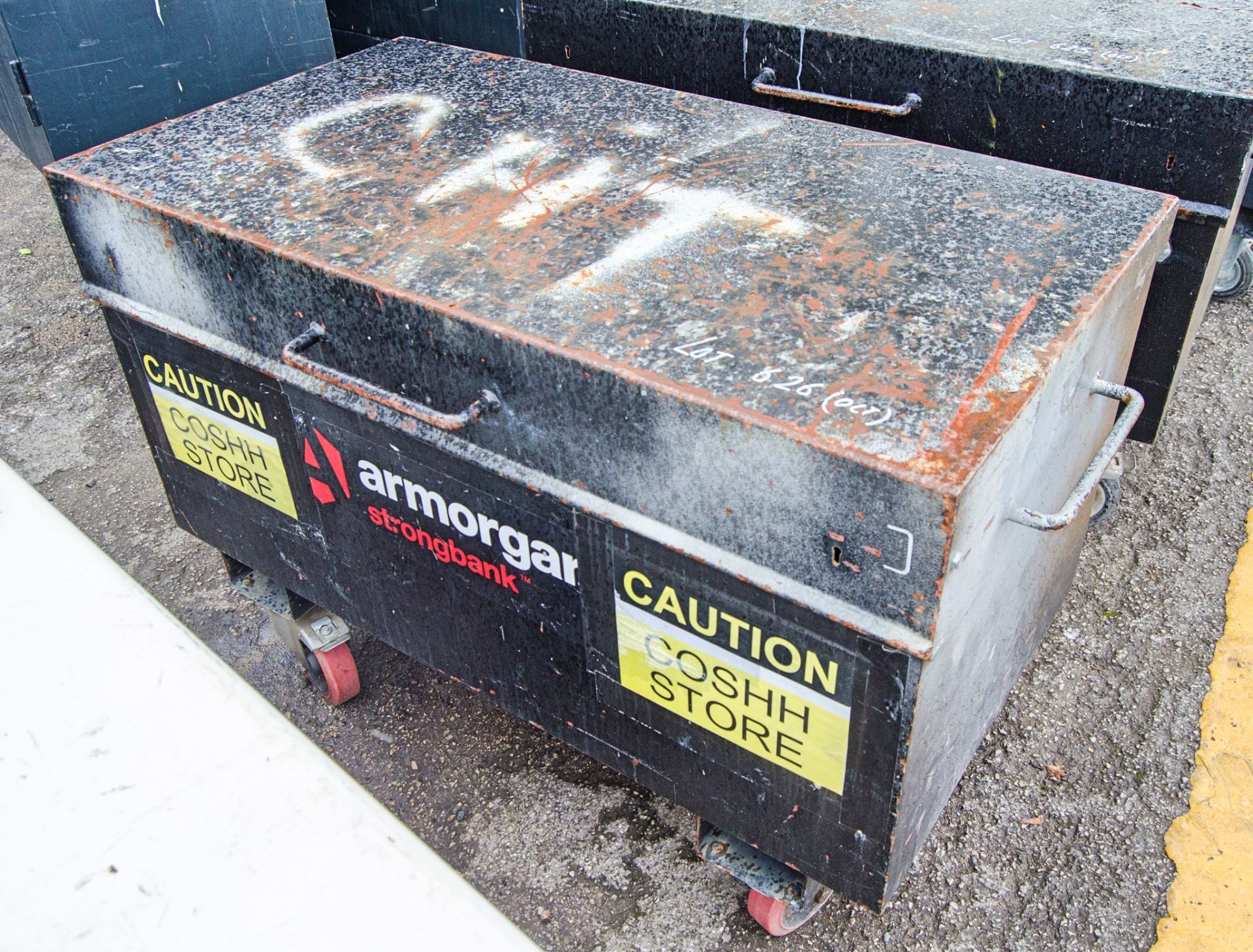 Armorgard steel tool store ** No keys but unlocked **