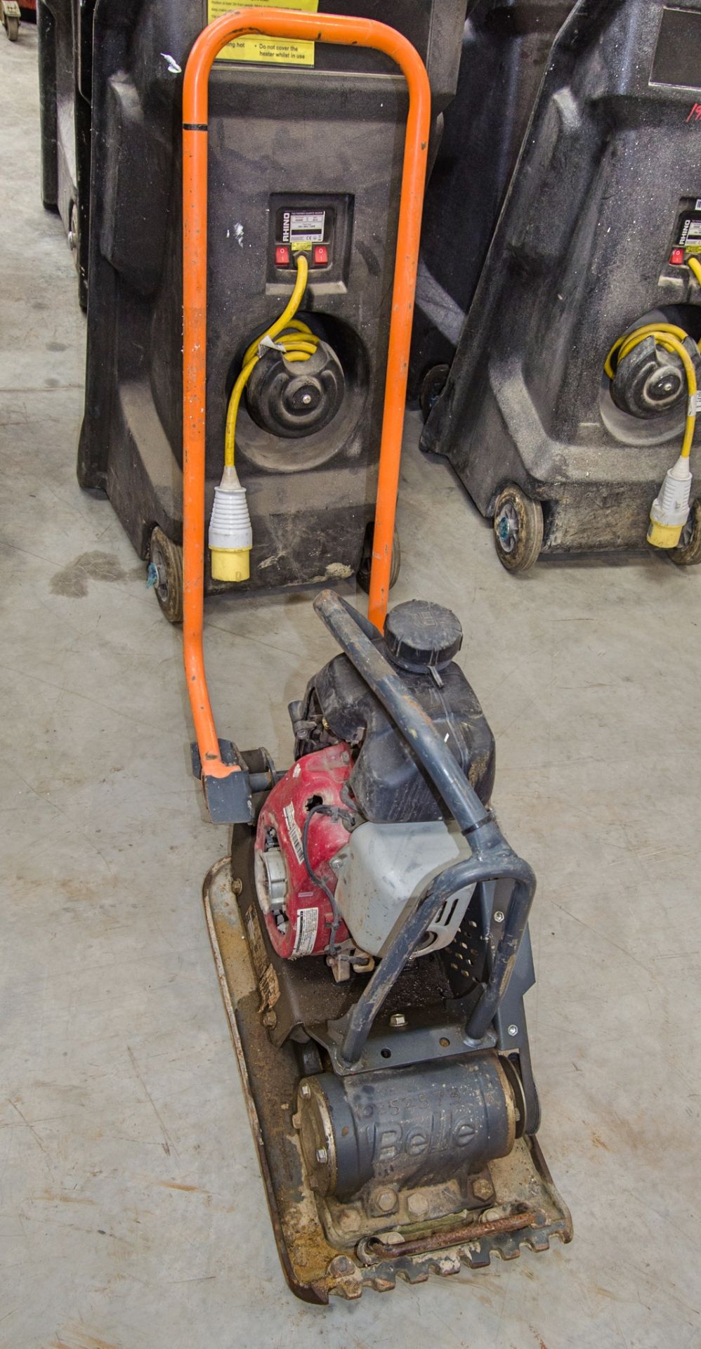 Belle LC3251 petrol driven compactor plate ** Pull cord assembly and belt cover missing** 10352373